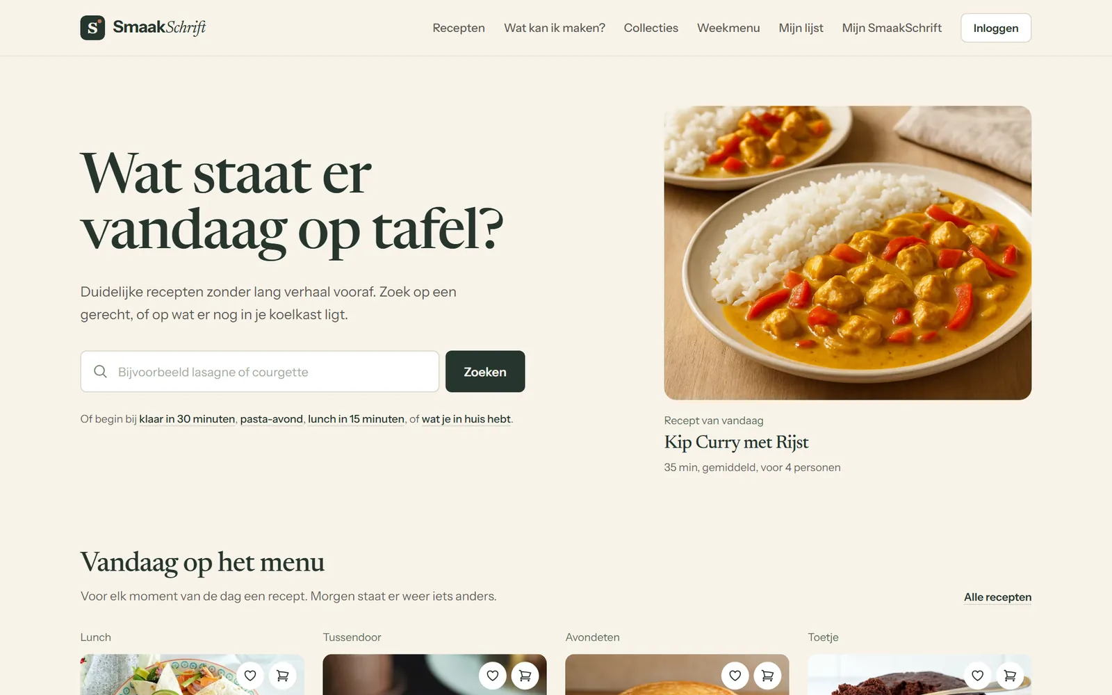 Website van SmaakSchrift